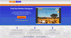 Desktop Screenshot of designquote.net